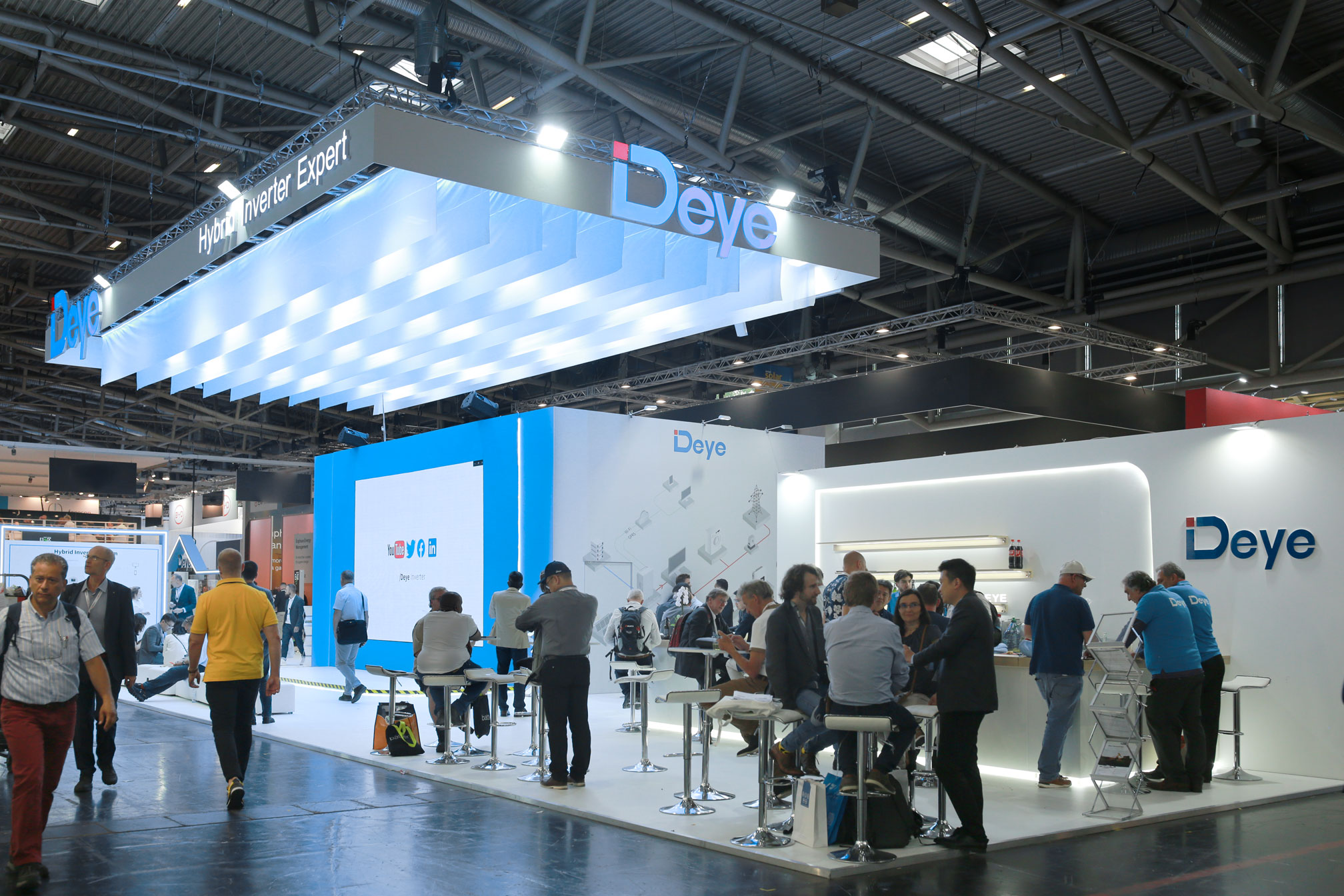 Intersolar 2023 - Deye, que alimenta por la transición energética de su Europa en Alemania.