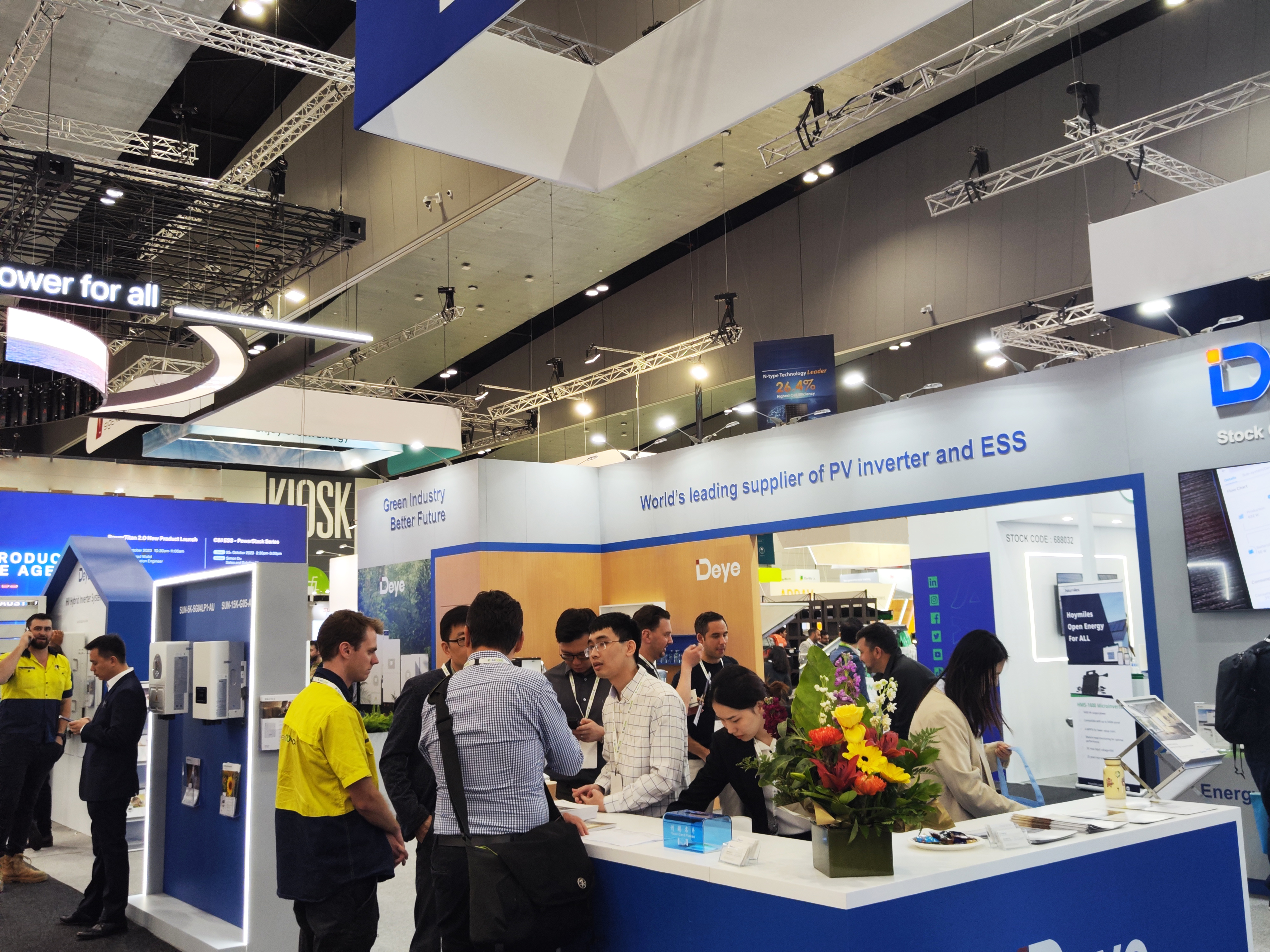 Deye's Showcase en All-Energy Australia 2023: una visión para el mercado de energía limpia australiana